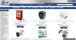 Desktop Screenshot of distribuidorcftv.com.br